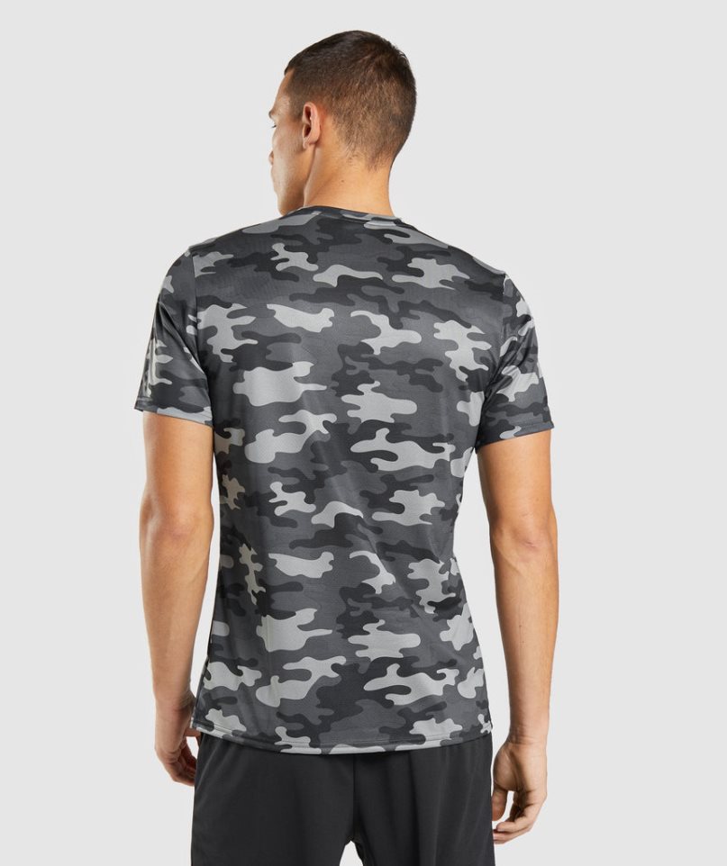 Koszulki Gymshark Arrival Męskie Camo | PL 153YAU